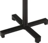 vidaXL Bistrotisch Rund Ø50x75 cm Altholz Massiv Produktbild-Vorschau 4