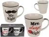 Tassen 2er Set Mr. Right e Mrs. Always Right Anteprima dell’immagine prodotto 4