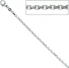 JOBO Ankerkette 925 Sterling Silber rhodiniert 2,0 mm 42 cm Produktbild-Vorschau 1