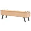 vidaXL Mobile TV in legno massiccio di abete 120x33x35 cm Anteprima dell’immagine prodotto 3