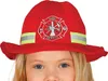 Feuerwehr Kostüm für Mädchen Kleid , Größe:98/104 Produktbild-Vorschau 3
