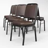 2er-Set ENZIO | Bistrostuhl | Braun | Leder | Bankettstühle Produktbild-Vorschau 4