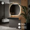 Planetmöbel AMYRA Konsolentisch 100 cm in Gold Eiche / Produktbild-Vorschau 2