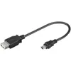 goobay USB 2.0 Hi-Speed Adapterkabel 0,2 m (Bulk) Anteprima dell’immagine prodotto 3