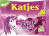 A package of Katjes Wunderland Pink Edition vegan gummy candies, featuring a unicorn and fairy illustrations. Anteprima dell’immagine prodotto