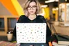 MuchoWow® Laptop Aufkleber Sticker Cover Farbe - Muster - Produktbild-Vorschau 5