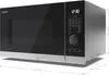 A studio shot of a SHARP microwave oven with dimensions indicated. Anteprima dell’immagine prodotto