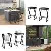 Set di 2 sgabelli da bar Vicco Vault Nero 40 x 64 cm 2 Anteprima dell’immagine prodotto 8