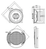 Haut-parleur coaxial 2 voies Blaupunkt ICx 402, 10 cm Voir les images du produit 2