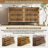 Dressoir 120 × 40 × 81 cm. Biedt meer opbergruimte en een Productafbeelding-voorbeeld 7