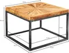 FineBuy Couchtisch Mango Massivholz quadratisch 55x55 cm · Produktbild-Vorschau 3