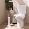 Kúpeľňový stojan na toaletný papier, 43 cm, RILANO, biely Náhľad obrázku produktu 2