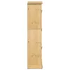 Scarpiera  99x32x138 cm in legno di pino massiccio Anteprima dell’immagine prodotto 6