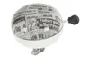 Glocke Fahrrad Klingel M-WAVE Ding Dong ø80mm Zeitung Produktbild-Vorschau 1