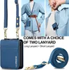 Custodia flip crossbody in pelle per Samsung Galaxy Z Flip3 Anteprima dell’immagine prodotto 6