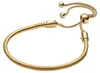 Pandora 14k Gold-plated unique metal blend Silicone Cubic Produktbild-Vorschau 1