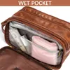 Trousse de toilette en simili cuir, trousse de toilette en Voir les images du produit 9