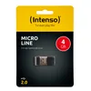 Intenso 4GB Micro Line, 4 GB, USB 2.0, Kappe, 20 x 15 x 7 Produktbild-Vorschau 2
