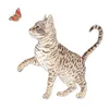 20 Servietten Celine - Katze mit Schmetterling 33x33cm Produktbild-Vorschau 2
