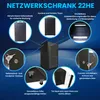 Extralink Netzwerkschrank 19 Zoll 22HE 600x600 freistehend Produktbild-Vorschau 5