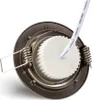 Set Einbaustrahler Messing grün gebürstet Ø75mm Lochbohrung Produktbild-Vorschau 2