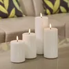 LED Stumpenkerze MIA - Echtwachs - realistische 3D Flamme - Produktbild-Vorschau 9
