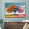 Leinwand Bilder 80x60 cm - Lebensbaum - Natur, Bilder, Produktbild-Vorschau 4
