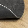 vidaXL Teppich IZA Kurzflor Skandi-Stil Anthrazit Ø 200 cm Produktbild-Vorschau 5