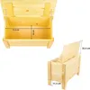 STOLMAK Cassapanca Da Giardino In Legno 166 L 80x52x40 cm Anteprima dell’immagine prodotto 5