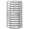 vidaXL Pflanzkübel Verzinkter Stahl 40x40x68 cm Silber Produktbild-Vorschau 3