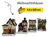 hausleben Weihnachtsdorf 4-teilig – Beleuchtete Produktbild-Vorschau 7