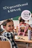 Thermosfles Kind met Beker 350 ml Regenboog Roze – RVS Productafbeelding-voorbeeld 5
