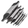 6ks 1/1,5/2/2,5/3/5mm 60 stupňů HSS středicích vrtáků Sada Náhled obrázku produktu 2