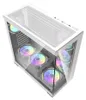 Darkflash Ds900 Computergehäuse (Weiß) + 7 Lüfter Argb Produktbild-Vorschau 7