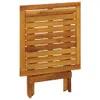 vidaXL Bistro stůl 46x46x47 cm z masivního dřeva akácie Náhled obrázku produktu 3