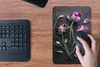 MuchoWow® Mauspad Mousepad Tulpen - Lila - Blätter 18x27 cm Produktbild-Vorschau 4