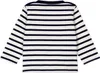 Petit Bateau Baby Langarmshirt Mariniere Streifen blau weiß Produktbild-Vorschau 3