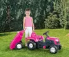 Dolu Einhorn Traktor mit Anhänger Rosa/Schwarz Produktbild-Vorschau 4