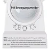LED Außenwandleuchte mit Bewegungsmelder Fluter Weiß Produktbild-Vorschau 6