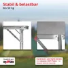 Grafner Campingtisch klappbar 80x60x70cm Aluminium, stabil Produktbild-Vorschau 5