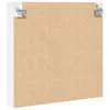 vidaXL Vetrina bianca 60x8,5x58 cm Materiale a base di Anteprima dell’immagine prodotto 6