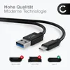 USB C Type C auf USB A Kabel für Apple iPhone 17, 16, 17 Produktbild-Vorschau 6