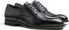 A pair of black leather dress shoes on a white background. Produktbild-Vorschau
