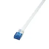 LogiLink U/UTP Flach-Patchkabel Kat. 6 0,25 m weiß Produktbild-Vorschau 4