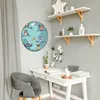 Design Stahlmagnettafel Schwarz Rund 47cm Acht Eulen Produktbild-Vorschau 2