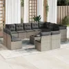 Gartenmöbel-Set, modulare Sofagarnitur mit Glastisch, Produktbild-Vorschau 2