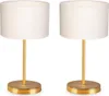 Opviq, AYD - 2605, Tischleuchten, Creme, PVC, 13 x 13 x 35 Produktbild-Vorschau 2
