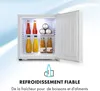 Klarstein Mini Frigo de Chambre de 13L pour Snacks et Voir les images du produit 9