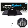 ContraRain Mittelfinger Regenschirm Spaß faltbarer Produktbild-Vorschau 1