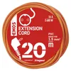 Verlängerungskabel 20 m / 1 Steckdose / orange / PVC / 250 V / 1,5 mm2 Produktbild-Vorschau